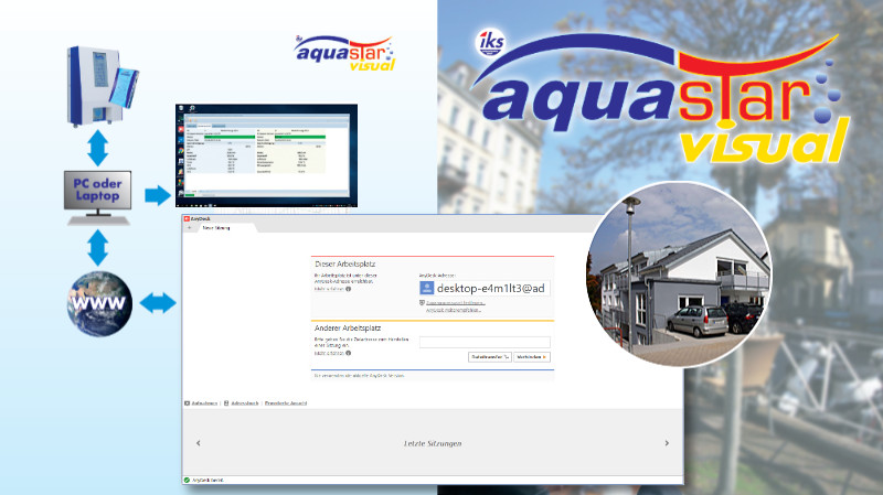 aquastar visual: iks remote support